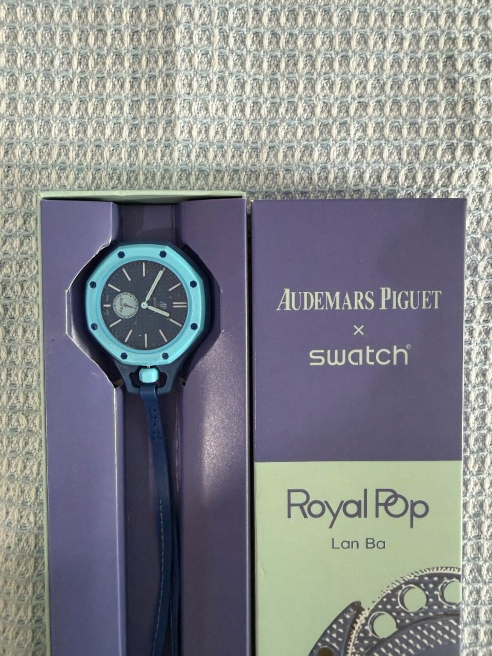 Swatch x AP Royal POP Collaboration Pocket Watch